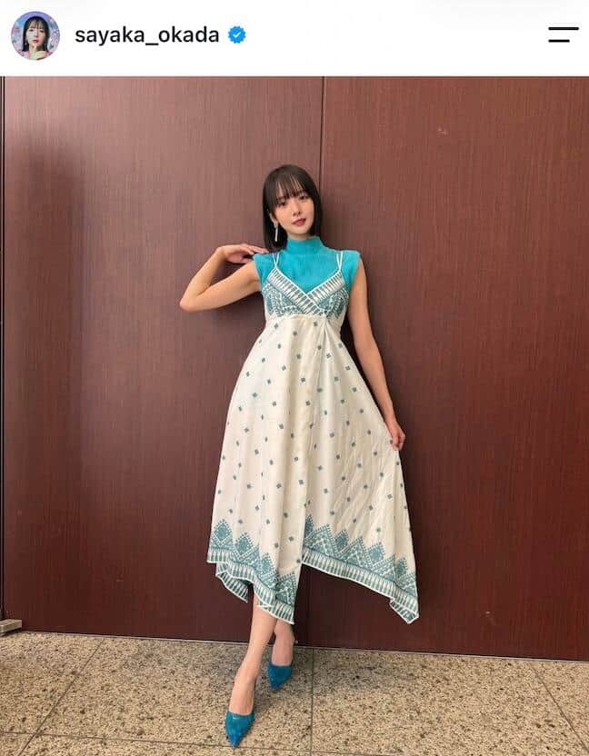 岡田紗佳さんのインスタグラム（＠sayaka_okada）より