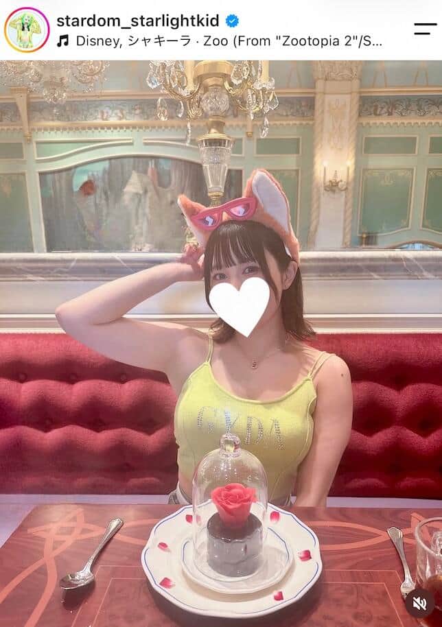 スターライト・キッド選手のインスタグラム（＠stardom_starlightkid）より