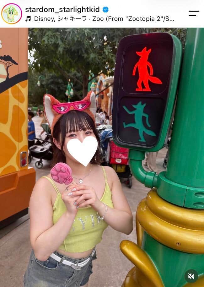 スターライト・キッド選手のインスタグラム（＠stardom_starlightkid）より