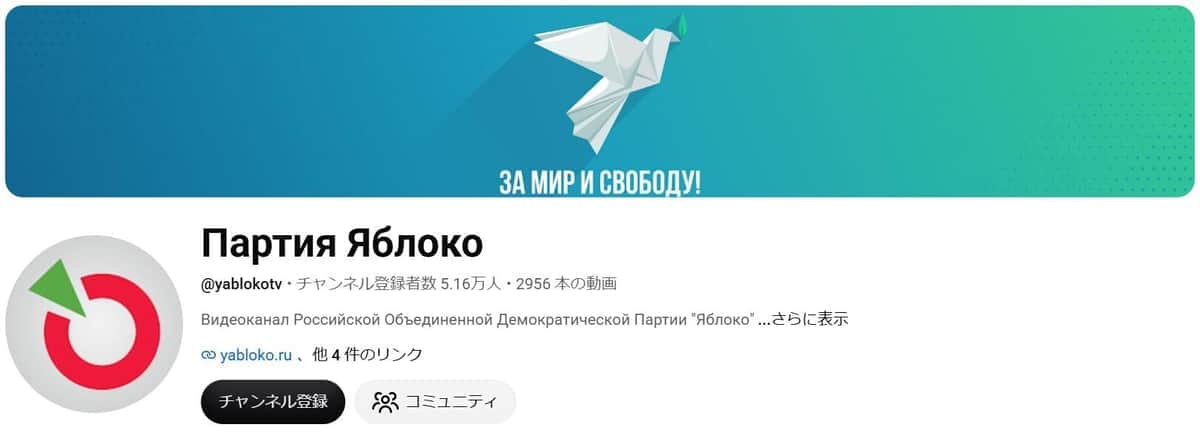 「ヤブロコ」の公式YouTubeチャンネル