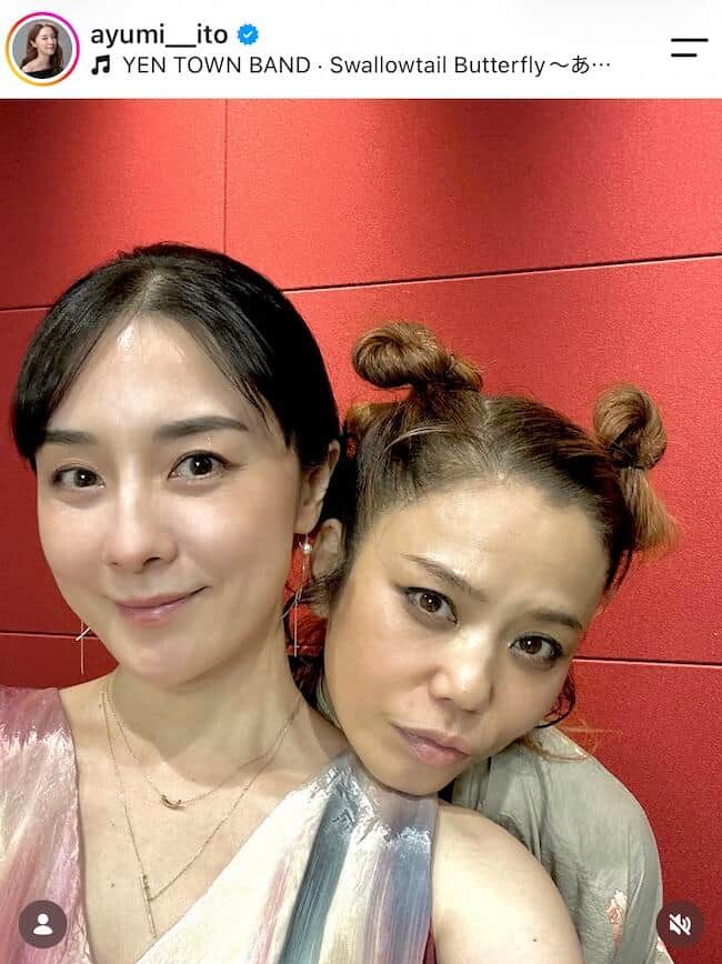 伊藤歩さんのインスタグラム（＠ayumi__ito）より