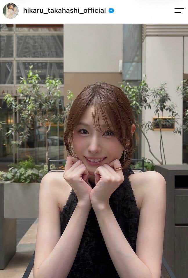 高橋ひかるさんのインスタグラム（＠hikaru_takahashi_official）より
