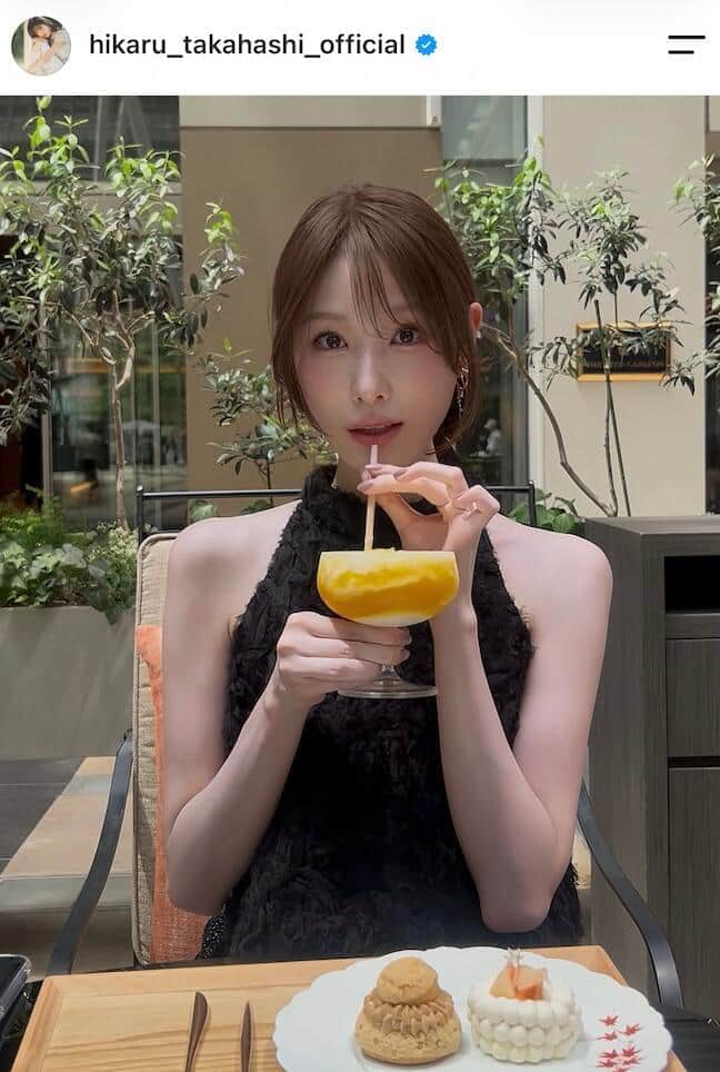 高橋ひかるさんのインスタグラム（＠hikaru_takahashi_official）より