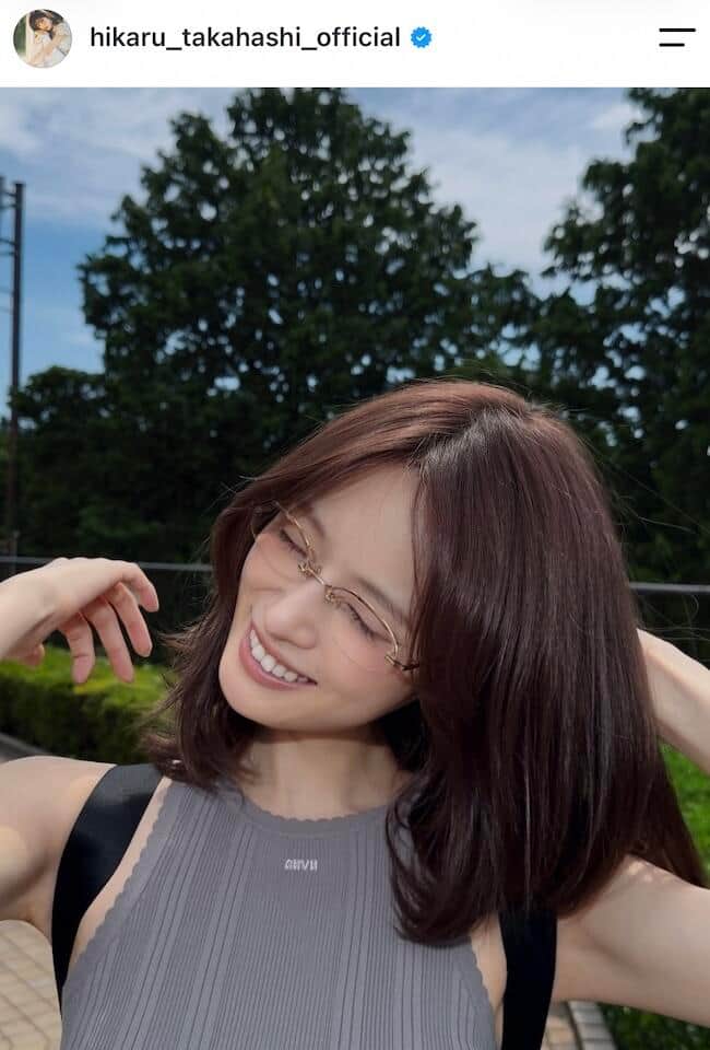 高橋ひかるさんのインスタグラム（＠hikaru_takahashi_official）より