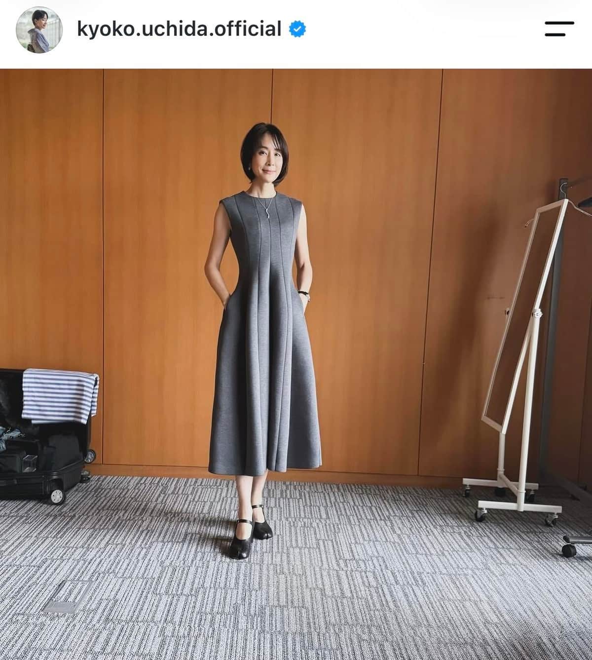 内田恭子さんのインスタグラム（＠kyoko.uchida.official）より