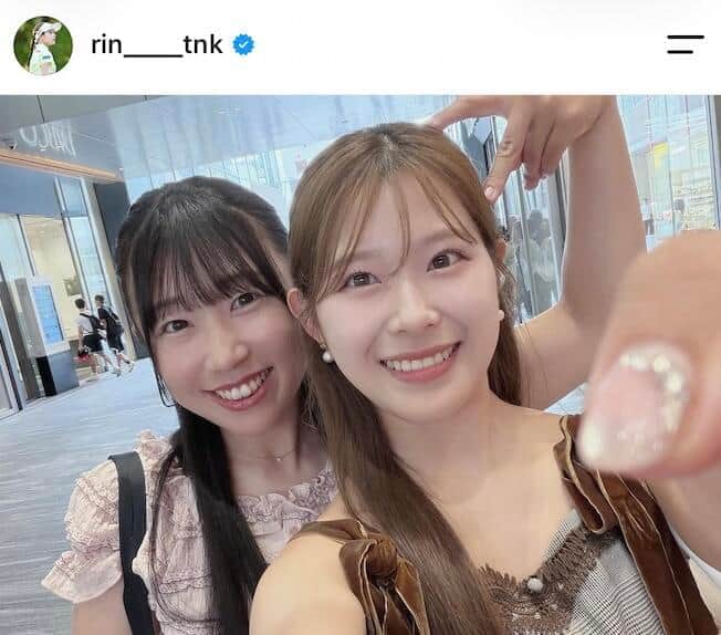 吉田鈴選手のインスタグラム（＠rin____tnk）より