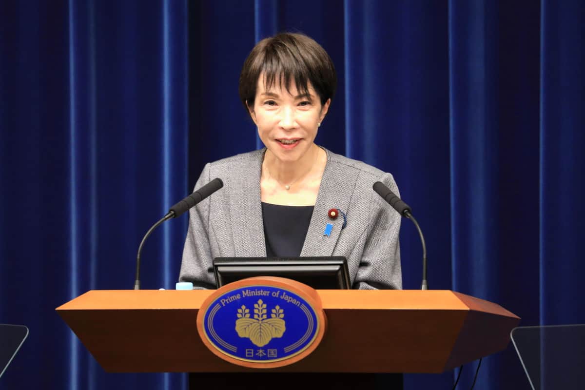 高市早苗首相(2025年12月撮影)