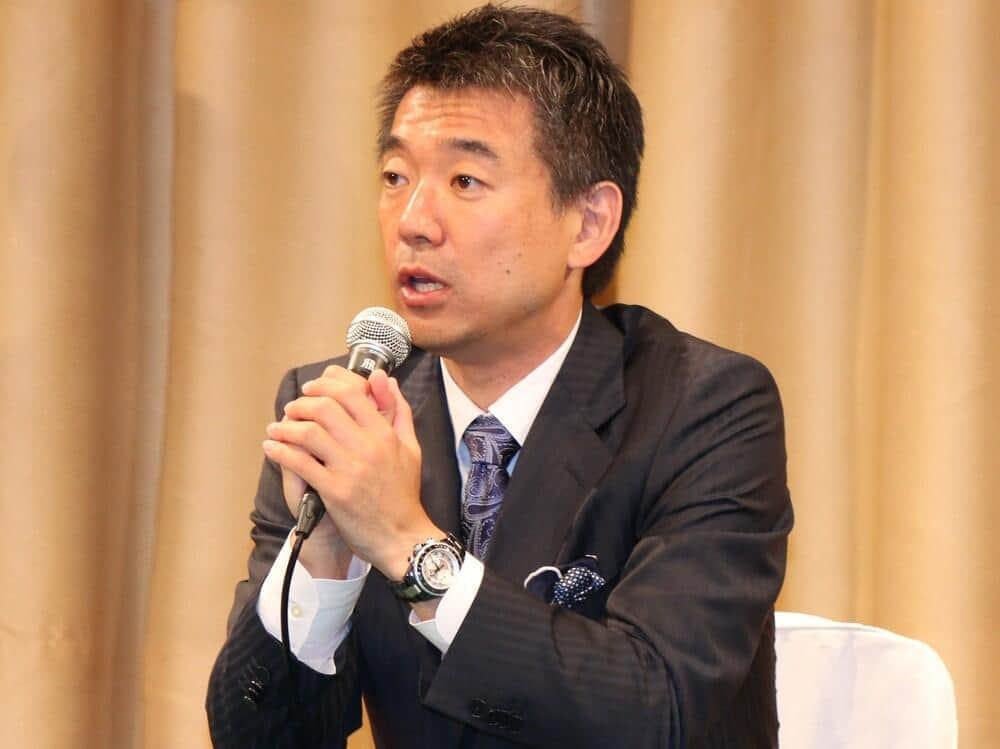 橋下徹氏（2015年5月撮影）
