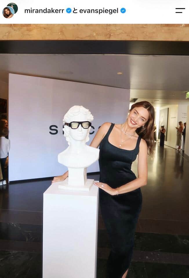 ミランダ・カーさんのインスタグラム（＠mirandakerr）より