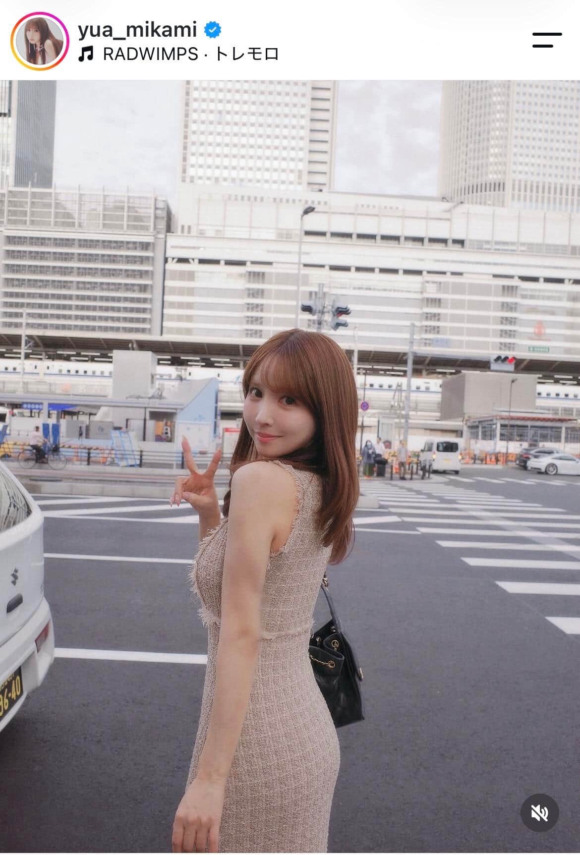 三上悠亜さんのインスタグラム（＠yua_mikami）より
