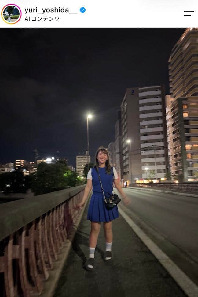 吉田優利選手のインスタグラム（＠yuri_yoshida__）より
