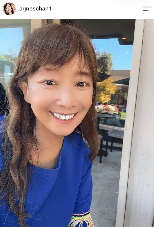 アグネス・チャンさんのインスタグラム（＠agneschan1）より