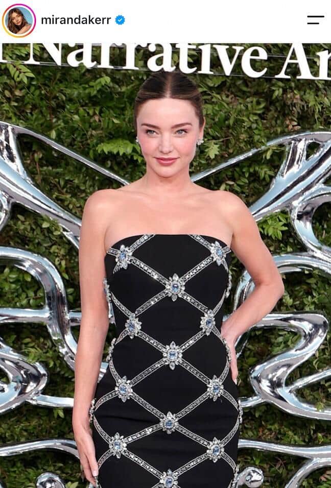 ミランダ・カーさんのインスタグラム（＠mirandakerr）より