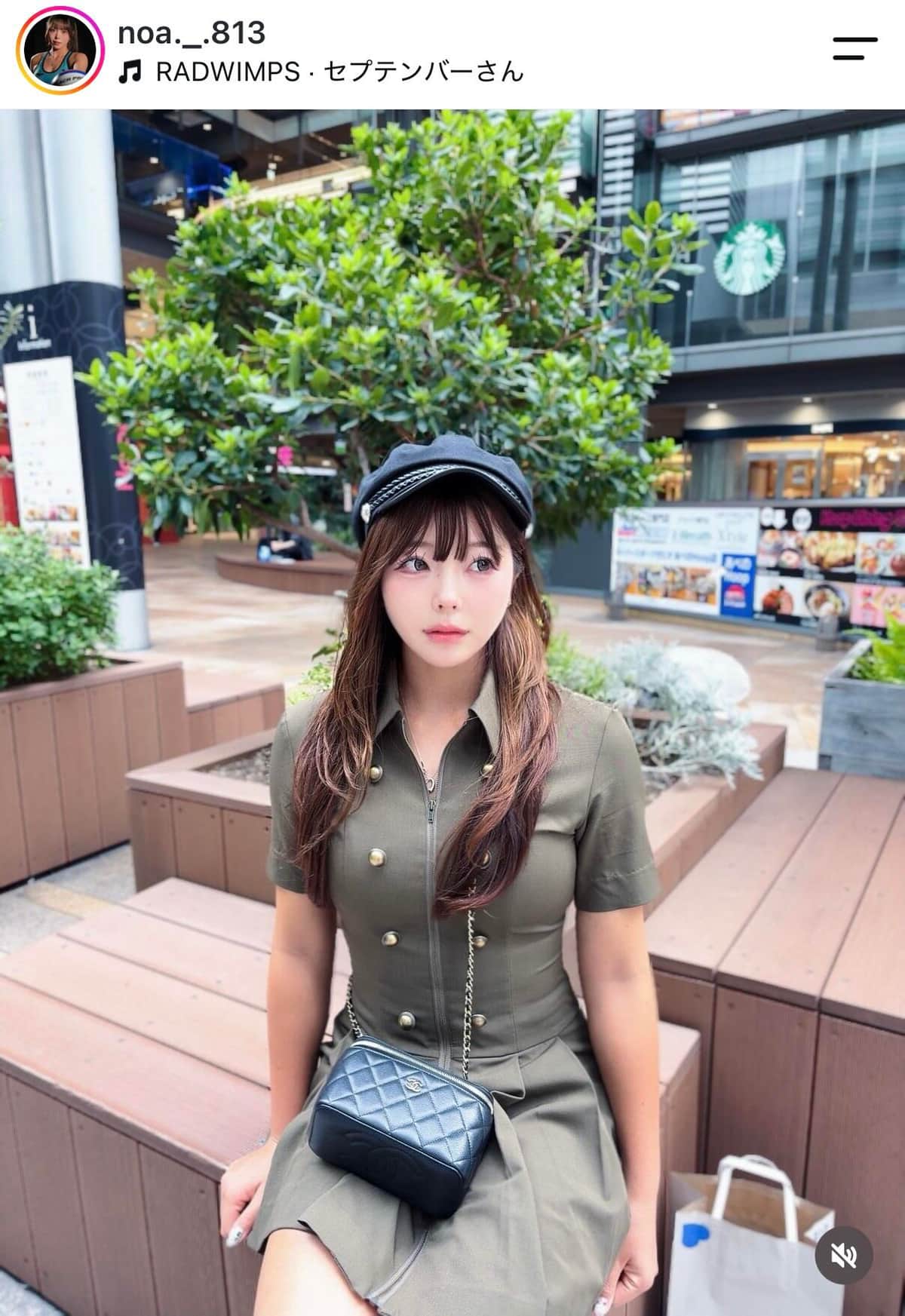 衣笠乃愛選手のインスタグラム（＠noa._.813）より
