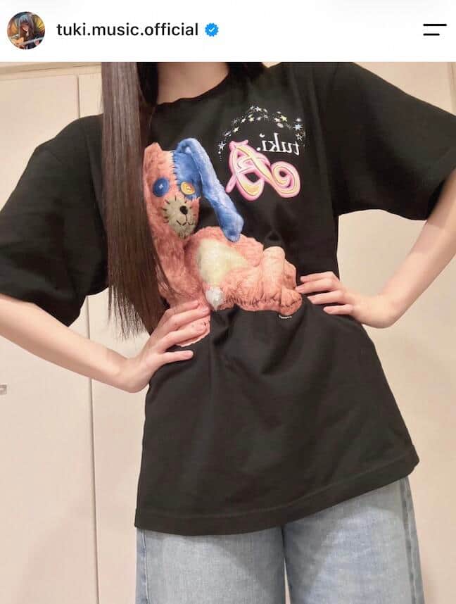 tuki.さんのインスタグラム（＠tuki.music.official）より