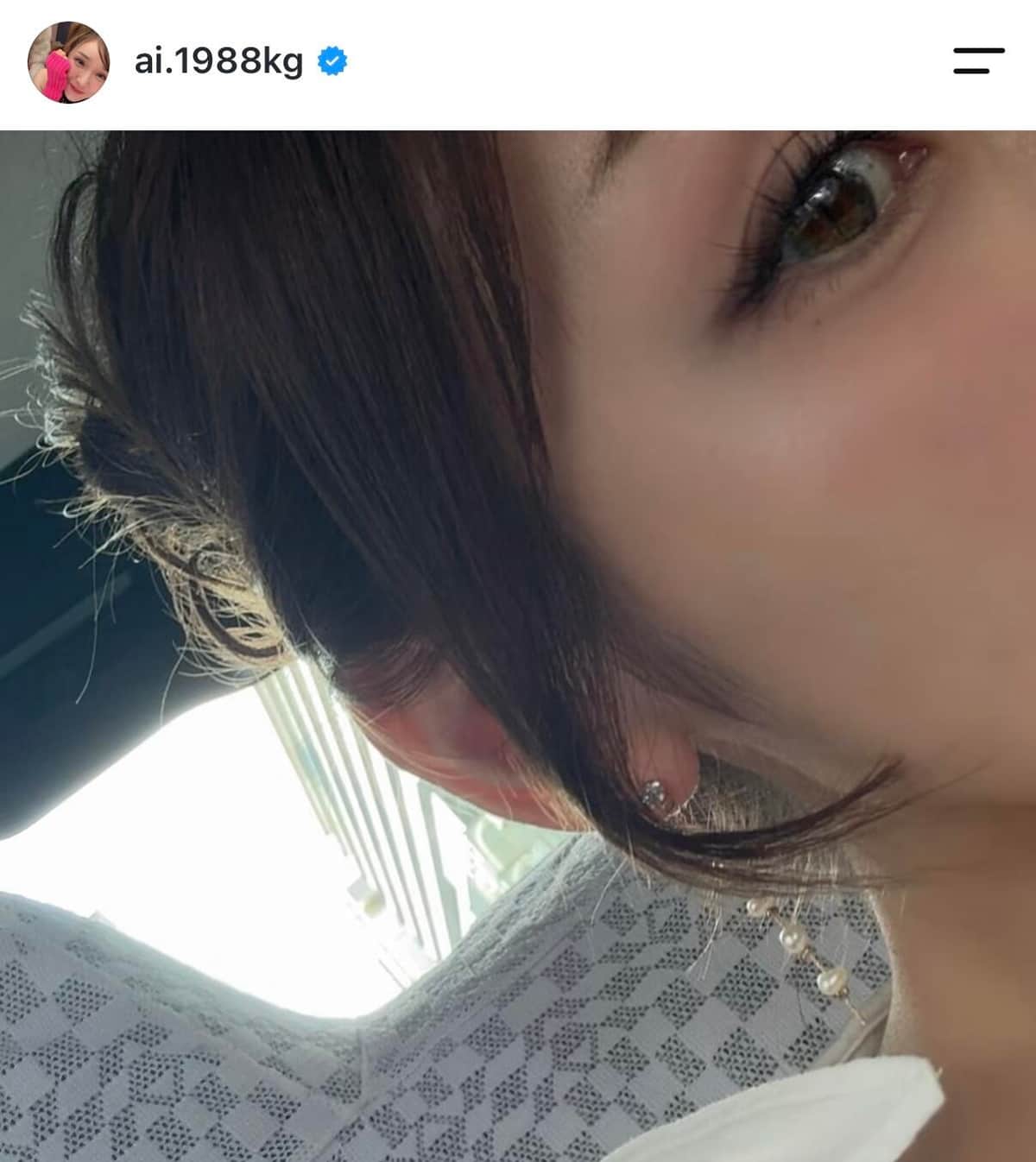 加護亜依さんのインスタグラム（＠ai.1988kg）より