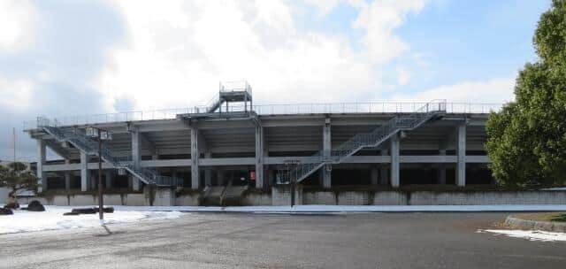 J2山形が本拠地にしているNDソフトスタジアム山形

