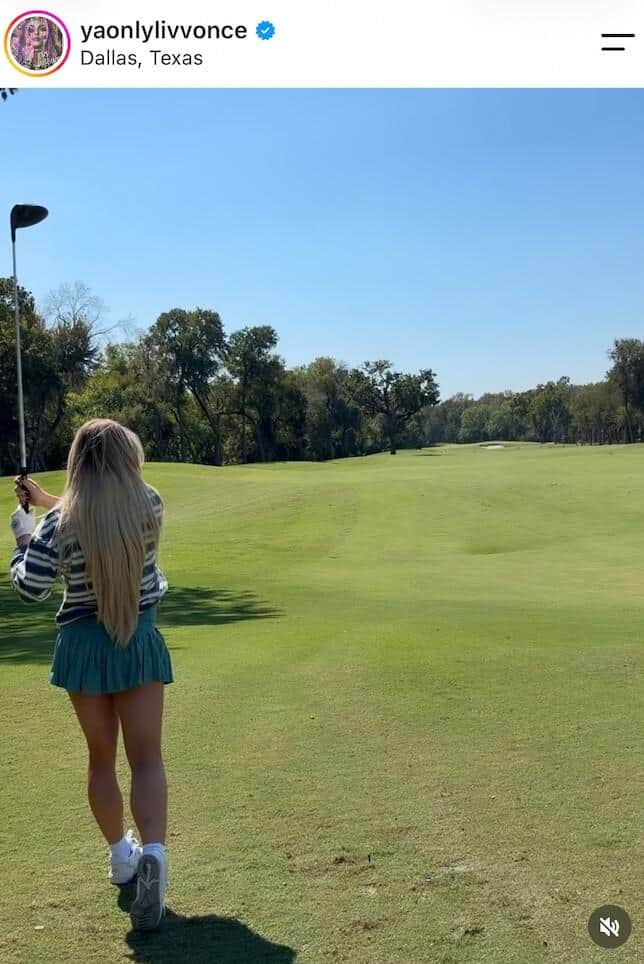 リヴ・モーガンさんのインスタグラム（＠yaonlylivvonce）より