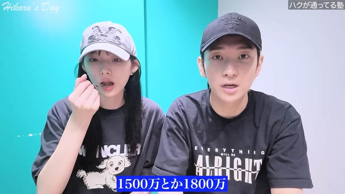 ヒカルさんのYouTubeより