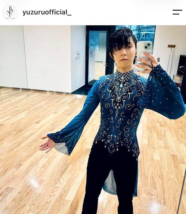 羽生結弦さんのインスタグラム（＠yuzuruofficial_）より