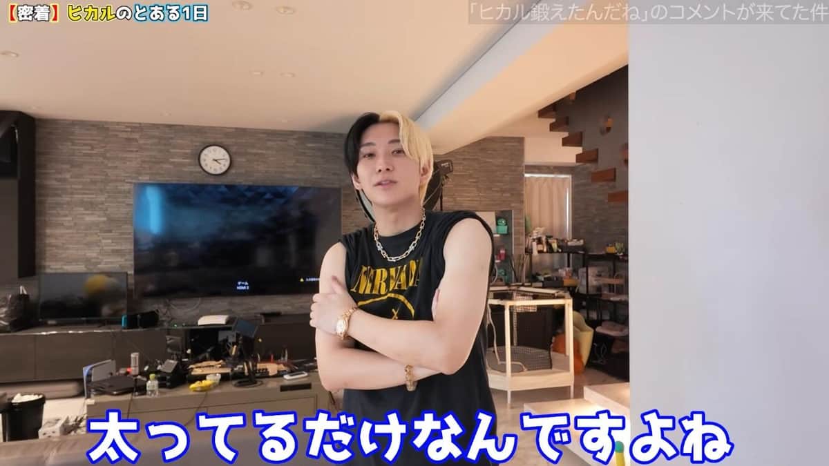ヒカルさんのYouTubeより