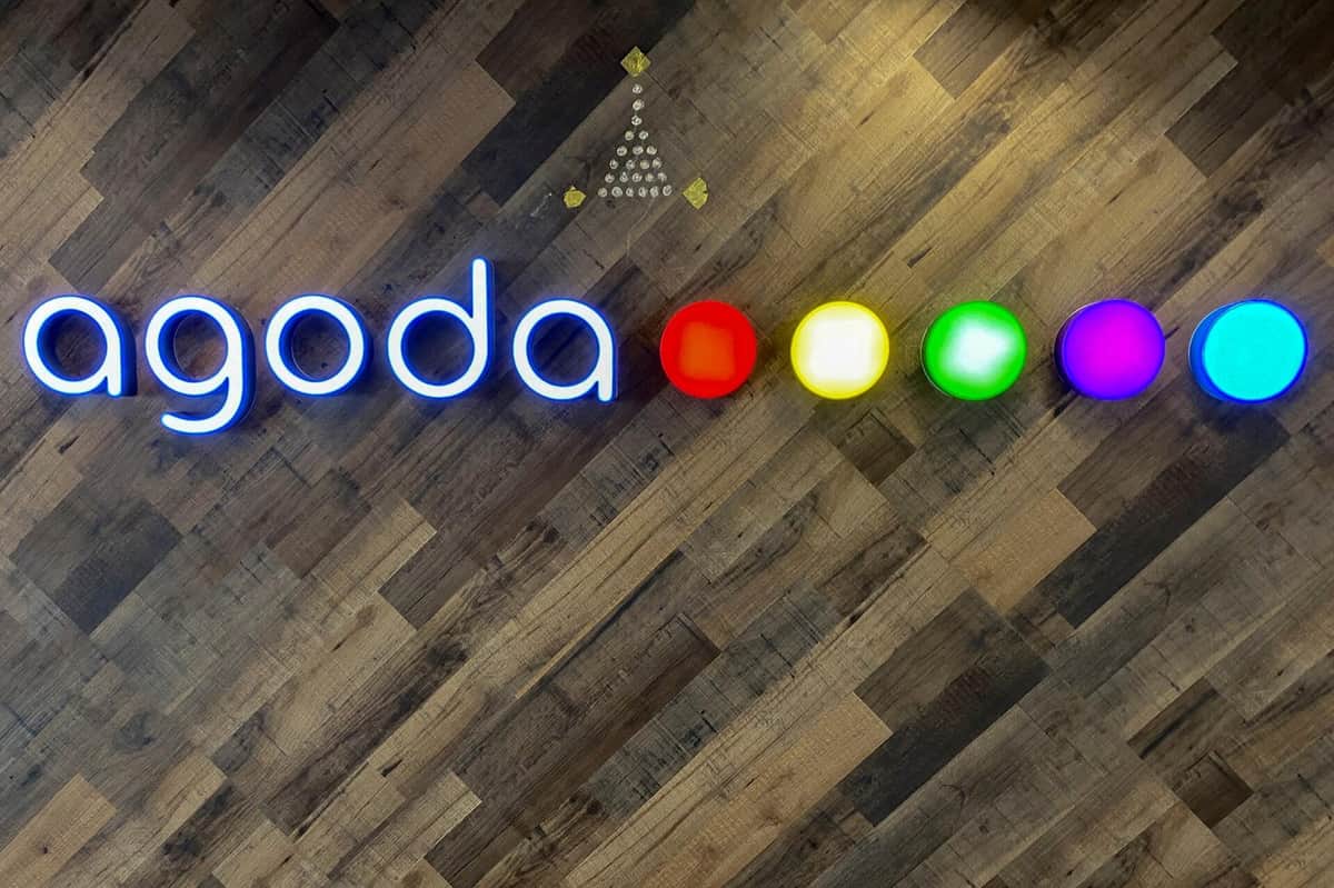 ホテル予約サイト大手 「Agoda」（写真：ロイター/アフロ）