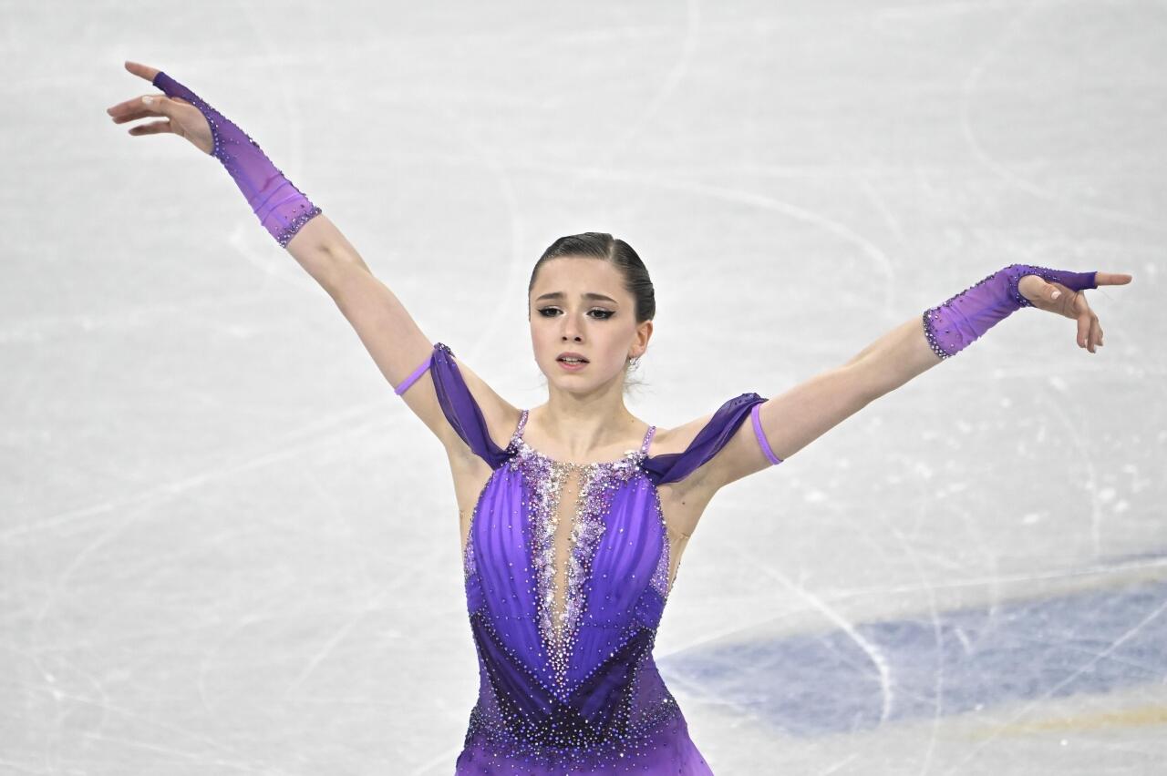 ワリエワ出場で 解説ボイコット 相次ぐ 演技中に抗議の沈黙 米韓テレビで異例中継 J Cast ニュース 全文表示