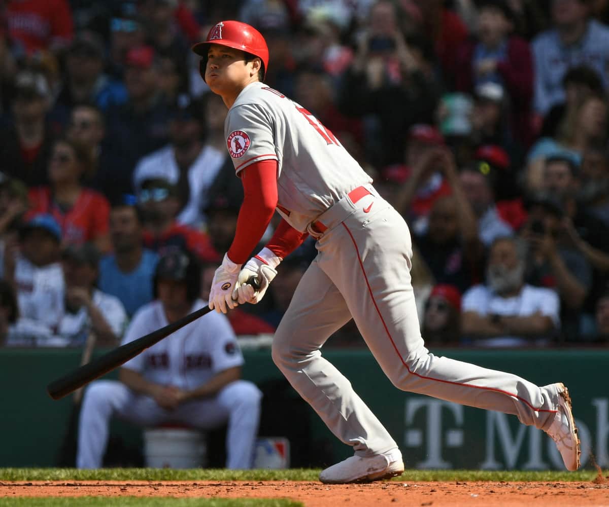 大谷翔平 奇跡の一打 に反響 スコアボード直撃で自身の背番号が 神業 これは凄い J Cast ニュース 全文表示