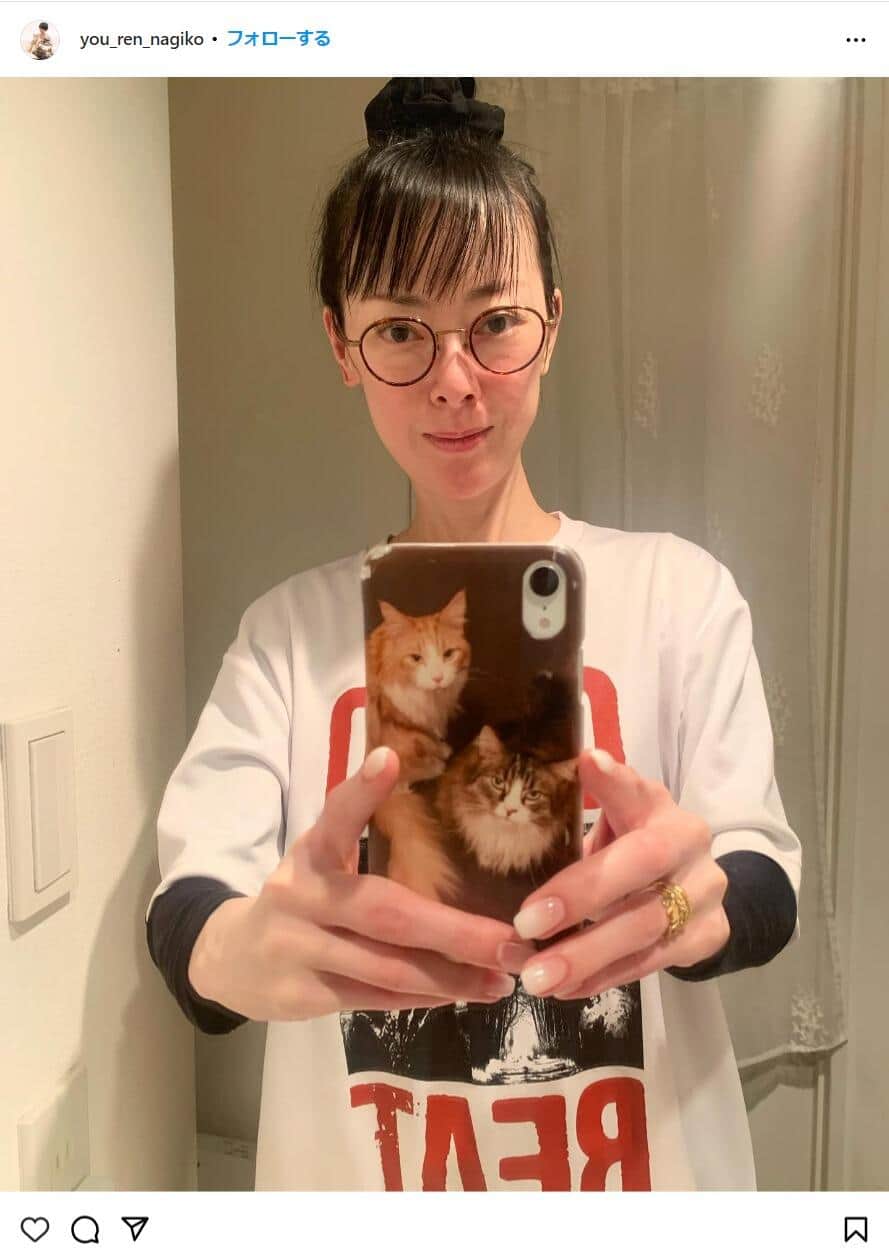 遠野 な ぎこ 猫