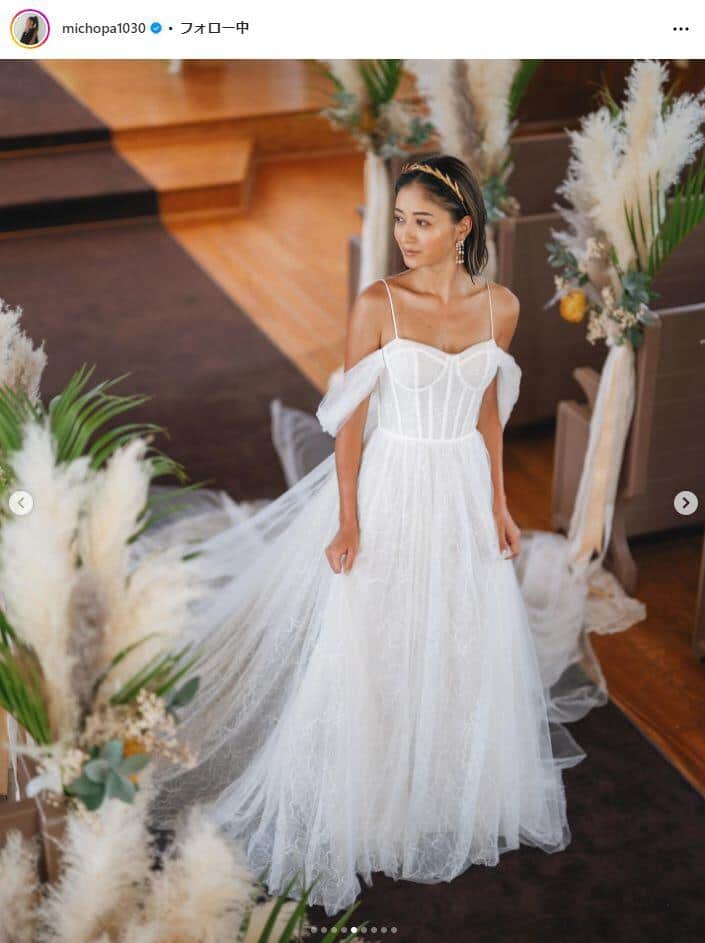 みちょぱのウェディングドレス姿が「本当に天使みたい」 こだわりの