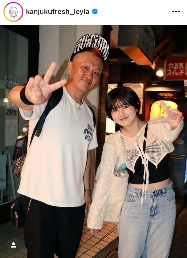 父娘コンビ「完熟フレッシュ」池田レイラ（19）「今と昔」画像に