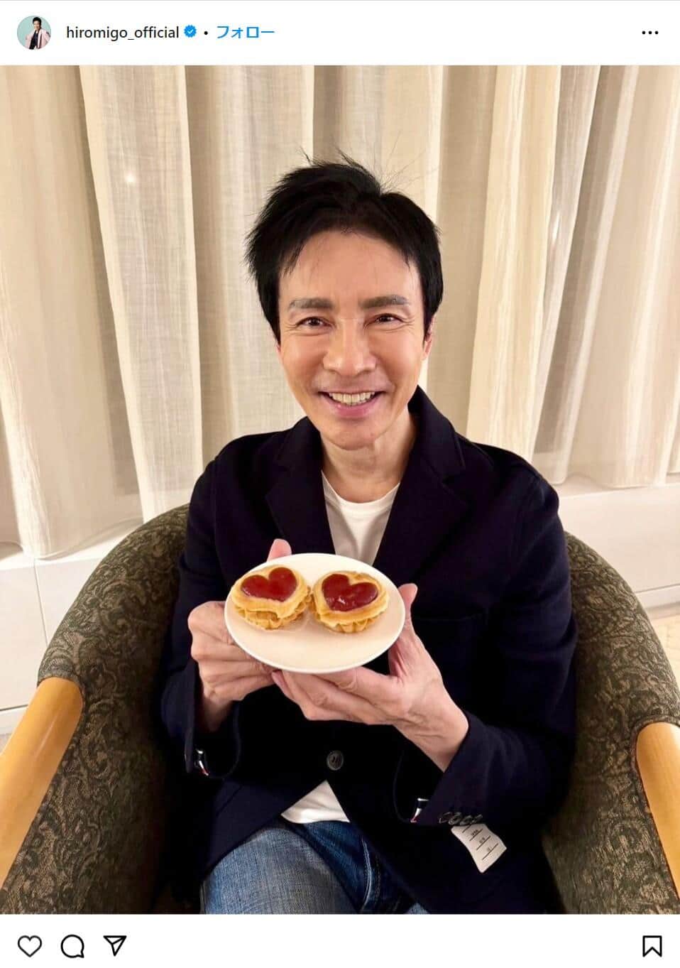 郷ひろみ、69歳の誕生日迎える 直近のショット話題に「日本一若い