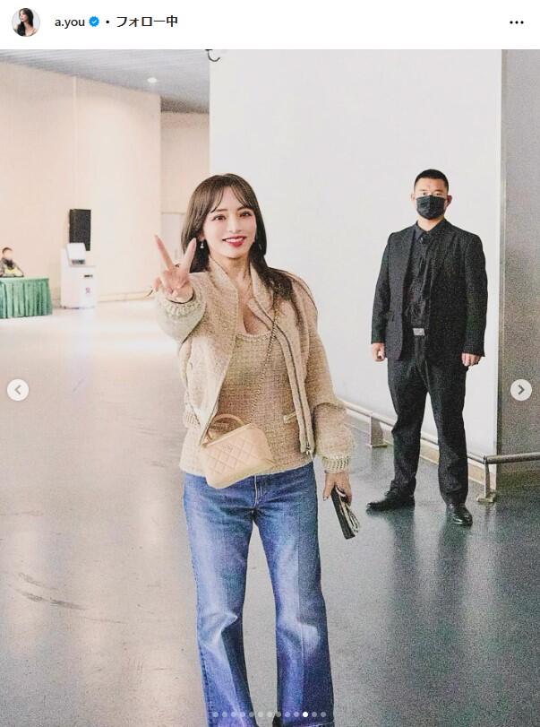 浜崎あゆみ46歳、中国でもファン大声援 「歓迎の仕方がハンパない