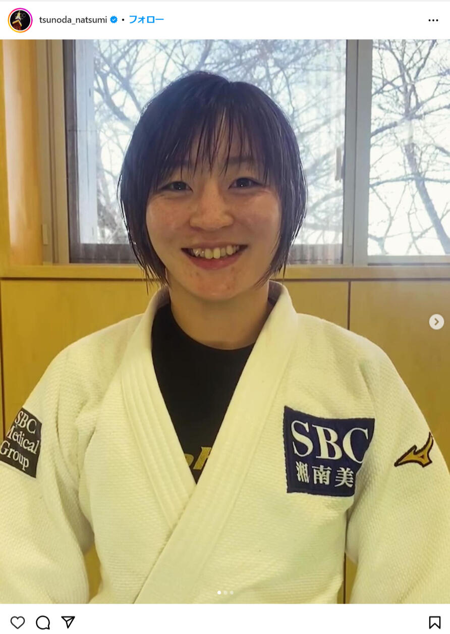 Judo “Kin” Natsumi Tsunoda “Looks cool in a suit” black formal style Wrestling Akari Fujinami and good friends 2 shows: J-CAST News - News Directory 3