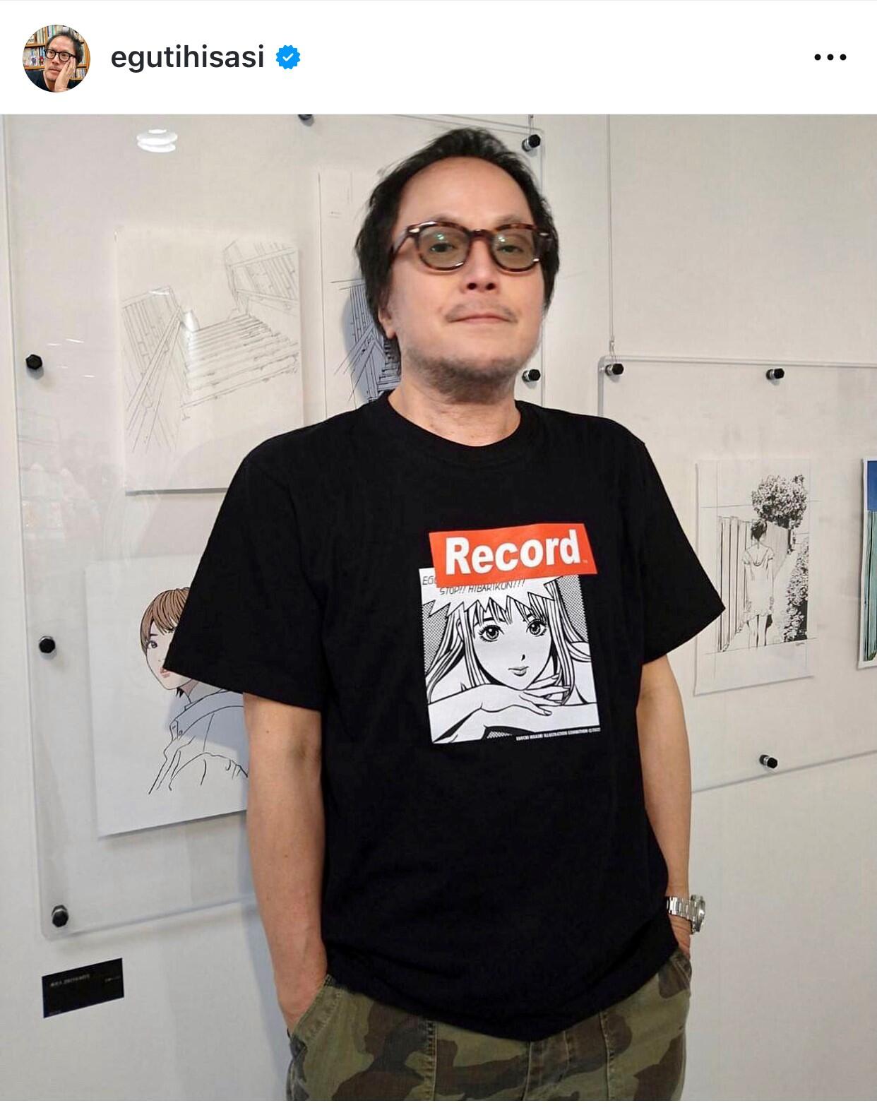 か*め様 江口寿史 すすめ！パイレーツ ファンクラブ色紙 直筆サイン