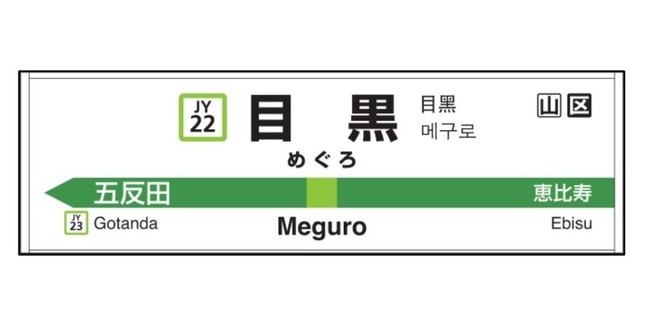 Jrの駅にも マイナンバー 表示 一足早く目黒駅でスタート J Cast 会社ウォッチ