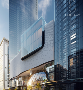 飲食店のマレーシア進出を支援（画像は2021年建設予定の「8 Conlay」）