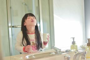 うがいは大切……