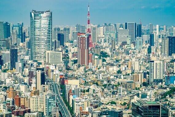 緊急事態宣言が続く東京都