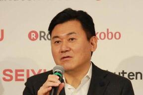 株価は動かず……（写真は、楽天グループの三木谷浩史社長、2018年撮影）