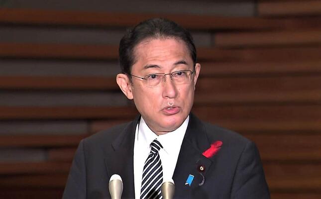 公明党との「出来レース」の批判も出た岸田文雄首相