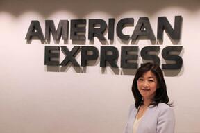 アメリカン・エキスプレス・ジャパン グローバル・サービス・グループ副社長の水村直美さん
