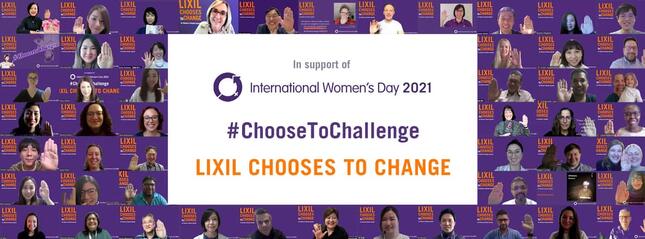 2021年の国際女性デーにあわせて行われた社内キャンペーン「＃ChooseToChange」（変化を選ぶ）では、このスローガンに関する意気込み、メッセージ、写真を社内SNSで共有した