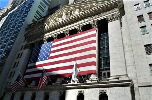 株価が上昇したニューヨーク証券取引所