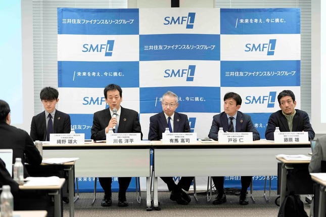 三井住友ファイナンス＆リースが2025年10月23日に「assetforce リース会計パッケージ」発表会を行った（公式提供）