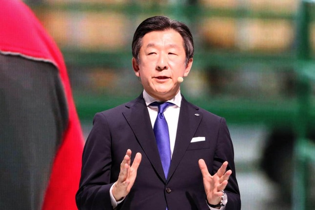 UDトラックスの伊藤公一社長（2025年10月29日撮影）