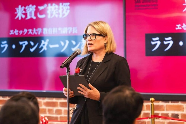 エセックス大学教育担当 副学長・ララ・アンダーソン教授