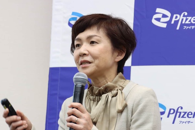 「日本骨髄腫患者の会」の上甲恭子代表
