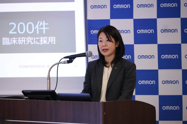 オムロン ヘルスケア　代表取締役社長　岡田歩氏
