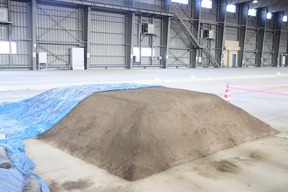 公開された復興再生土